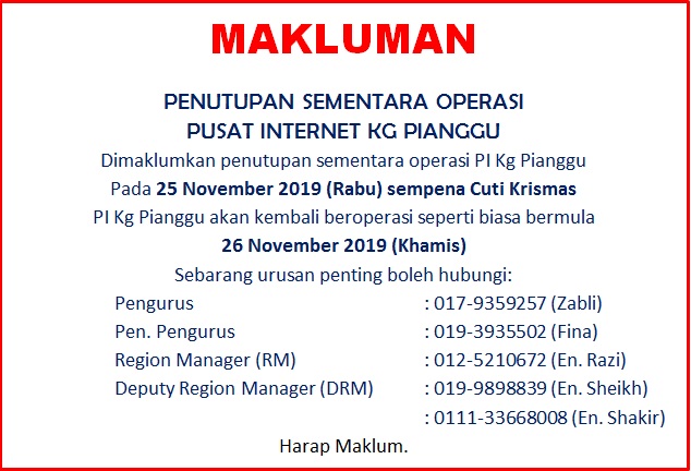 cuti krismas